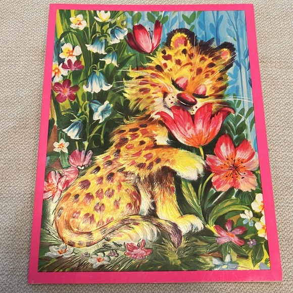 Vintage Greeting Cards Quality Crest The Safari Set - Picture 4 of 16